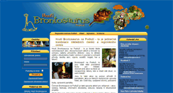 Desktop Screenshot of podluzi.brontosaurus.cz